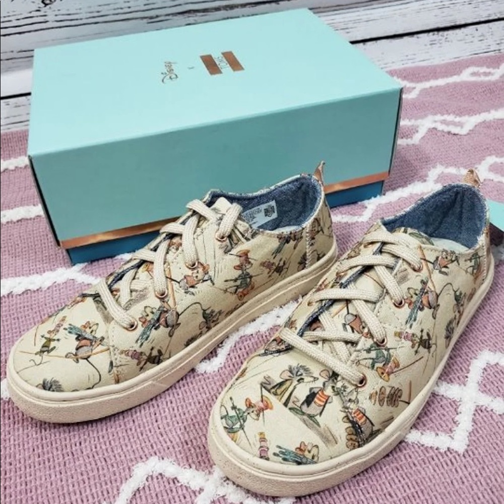 Toms X Disney lace up kid sneakers